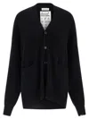 Extreme Cashmere Wool Cardigan In Black