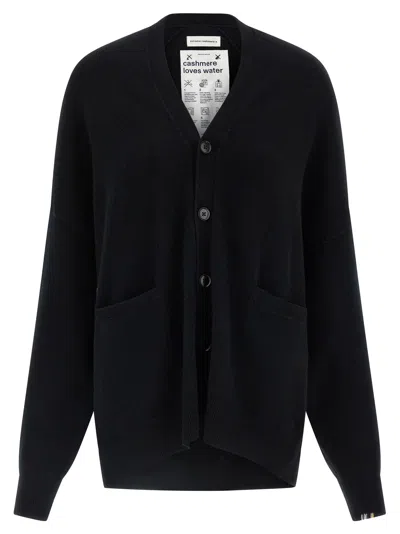 Extreme Cashmere N24 Tokio Knit Cardigan In Black