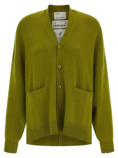 Extreme Cashmere N24 Tokio Cardigan In Green