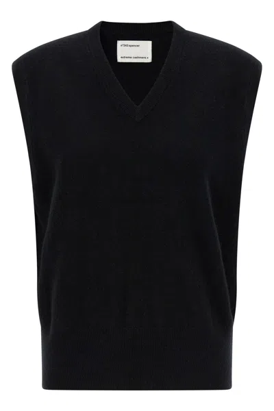Extreme Cashmere 'n°243 Spencer' Vest In Black