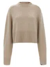 Extreme Cashmere N°256 Judith Eggshell Sweaters And Cardigans In Beige