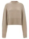 Extreme Cashmere N°256 Judith Eggshell Sweaters And Cardigans In Beige
