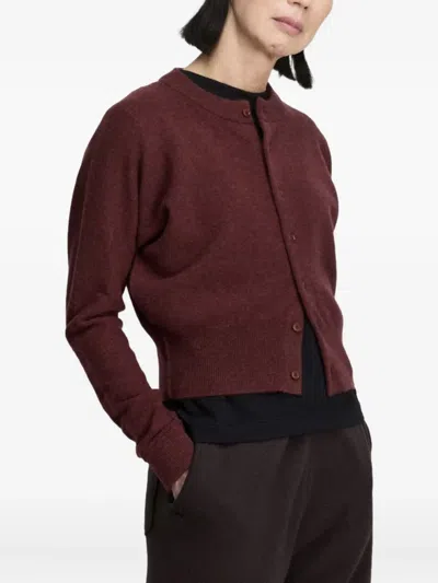 Extreme Cashmere N°257 Cardigan In Red