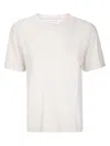 Extreme Cashmere Cotton-cashmere Crew Neck T-shirt With Minimalist Aesthetic In White