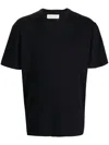 Extreme Cashmere Classic Cotton-cashmere T-shirt In Blue