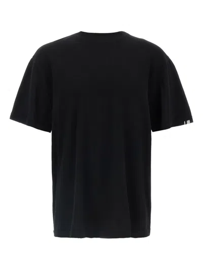 Extreme Cashmere N°269 Rik Crew-neck Short-sleeve T-shirt In Black