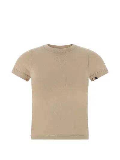 Extreme Cashmere America Crew Neck T-shirt In Neutral