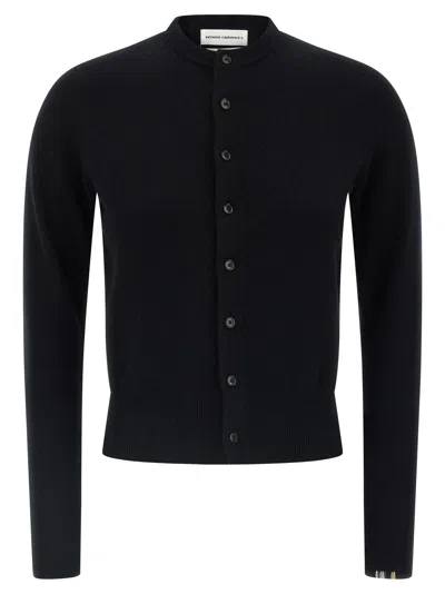 Extreme Cashmere N.3 Little 2 Cardigan In Black