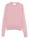 Extreme Cashmere N°300 Button-front Cashmere Cardigan In Pink
