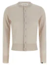 Extreme Cashmere N.300 Little 2 Cardigan In Neutral
