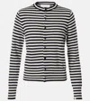Extreme Cashmere N°300 Little 2 Cashmere Cardigan In Black