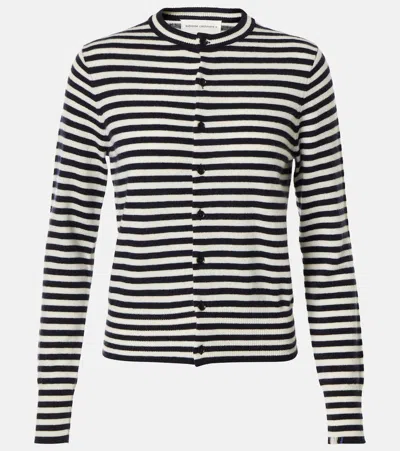 Extreme Cashmere N°300 Little 2 Cashmere Cardigan In Black