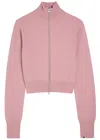 Extreme Cashmere N°302 Lemon Cashmere-blend Cardigan In Multi
