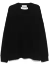 Extreme Cashmere N°246 Juna Sweater In Schwarz