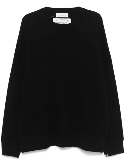 Extreme Cashmere N°246 Juna Sweater In Schwarz