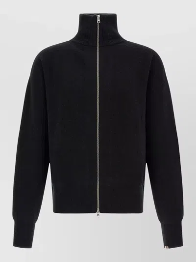 Extreme Cashmere N319 Xtra Out Cardigan High Neck In Black