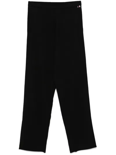 Extreme Cashmere Nº353 Relax Tapered Trousers In Black