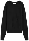 Extreme Cashmere Luxurious Cashmere Crewneck Sweater In Black