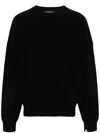 Extreme Cashmere N°355 Tes Sweater In Schwarz