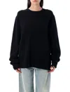 Extreme Cashmere Cashmere Crewneck Sweater In Black