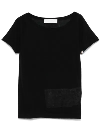 Extreme Cashmere N°360 Lola T-shirt In Black