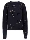 Extreme Cashmere 'n.373 Oldie Sequin' Sweater In Black