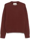 Extreme Cashmere Nº373 Oldie Sweater In 褐色