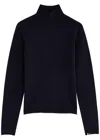 Extreme Cashmere Belle Cashmere Stretch 2.26 Pullover In Navy
