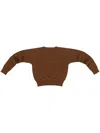 Extreme Cashmere Nº358 Mister Sweater In Brown