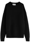 Extreme Cashmere Luxurious Cashmere Crewneck Sweater In Black