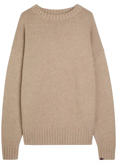 Extreme Cashmere N°383 Lovely Cashmere Jumper In Neutral