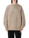 Extreme Cashmere Lovley Crew Neck In Brown