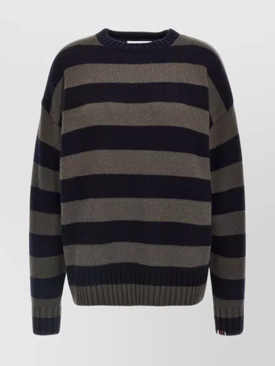 Extreme Cashmere 'n.383 Lovely Road' Crew Neck Sweater In Multicolor