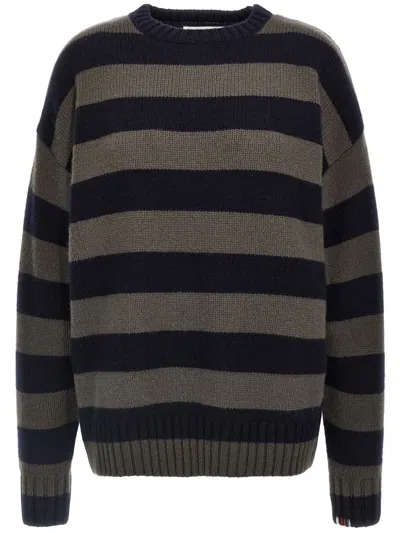Extreme Cashmere Nº383 Lovely Road Sweater In 蓝色
