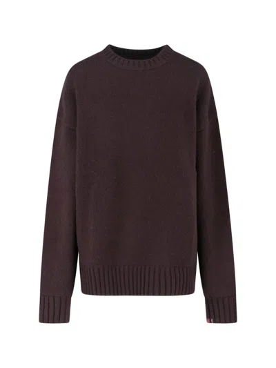 EXTREME CASHMERE N°383 LOVELY SWEATER - BROWN