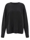 Extreme Cashmere N383 Lovely Sweater In Gray