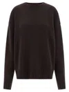 Extreme Cashmere N383 Lovely Sweater In Brown