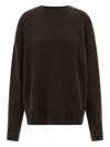 Extreme Cashmere N383 Lovely Sweater In Brown