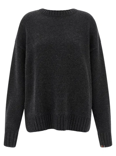 Extreme Cashmere 'n°383 Lovely' Sweater In Gray