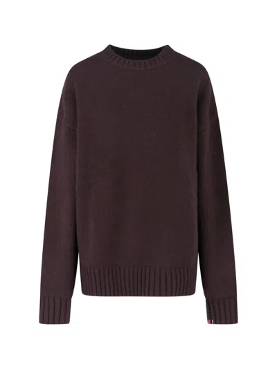 Extreme Cashmere N°383 Lovely Sweater In Purple