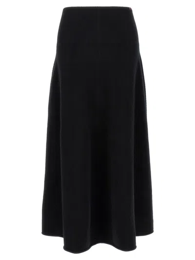 Extreme Cashmere 'n°388 Ease' Skirt In Black