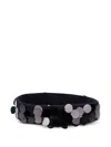 Shop Extreme Cashmere N°389 Rain Belt In Blue