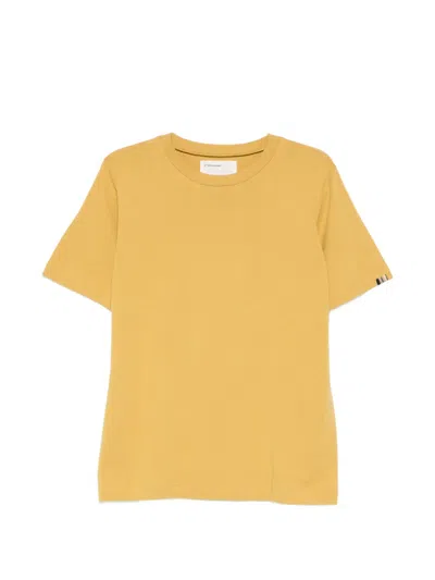 Extreme Cashmere Nº394 James Crew-neck T-shirt In Yellow