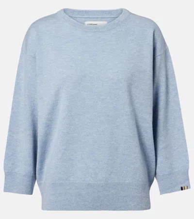 Extreme Cashmere N°398 Jewel Cashmere Sweater In Blue