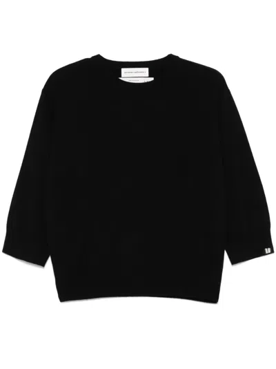 Extreme Cashmere Nº398 Jewel Sweater In Black