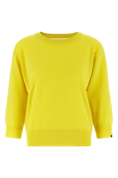 Extreme Cashmere N398 Jewel Sweater In Yellow