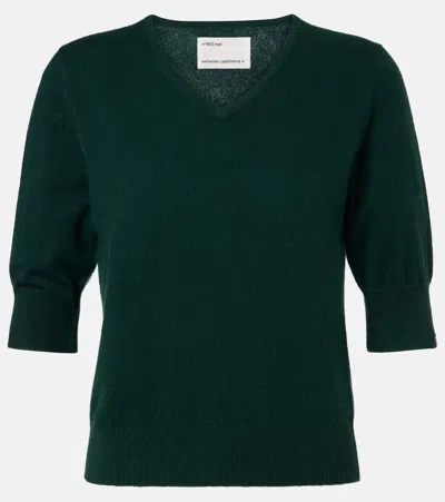 Extreme Cashmere N°400 Mel Cashmere Sweater In Green