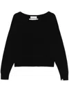 Extreme Cashmere Nº402 Debby Sweater In Black