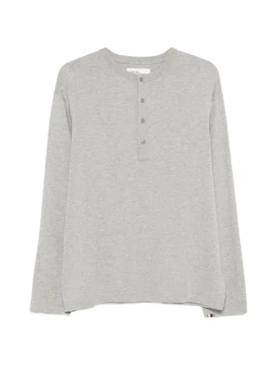 Extreme Cashmere Nº407 Fatou Long-sleeves Sweater In Gray