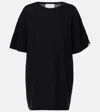 Extreme Cashmere N°414 Nick Wool And Cashmere T-shirt In Raven